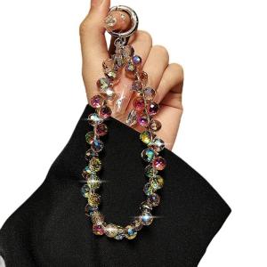 Chic đính cườm dây đeo điện thoại đa năng di động trang trí trendsetting đính cườm dây đeo điện thoại cho điện thoại thông minh hàng ngày du lịch sử dụng