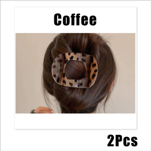 Large Leopard Prin Duckbill Clip Hair Clip Stylish Hair Clip - Trendy Accessory of Head Hair Clamp