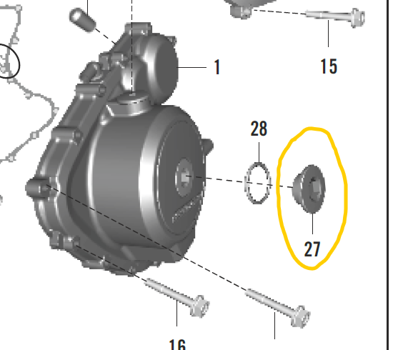 Genuine KTM Duke 125/200/250/390 Ignition Switch & Fuel Cap Lock Set – European Models