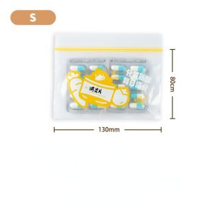 【Hot Sale】36pcs/set Food Packaging Bags Fruit Meat Snacks Storage Bags Preservation Sealed Sub-packing Bag Baby Complementary Food Organizers Reusable Pouch