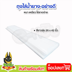 ถุงใส่น้ำยางพารา สีฟ้า และ ขาวขุ่น หนา เหนียว รับน้ำหนักได้ดี (1 กิโลกรัม)