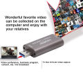 [Ready Stock] USB 3.0 HDMI Capture Card 1080P 60HZ Support 4K Applicable To Video/Game/Live Broadcasts. 