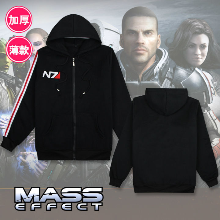 Game Mass Effect N7 Sweatshirt N7 Hoodie Mass Cosplay Commander