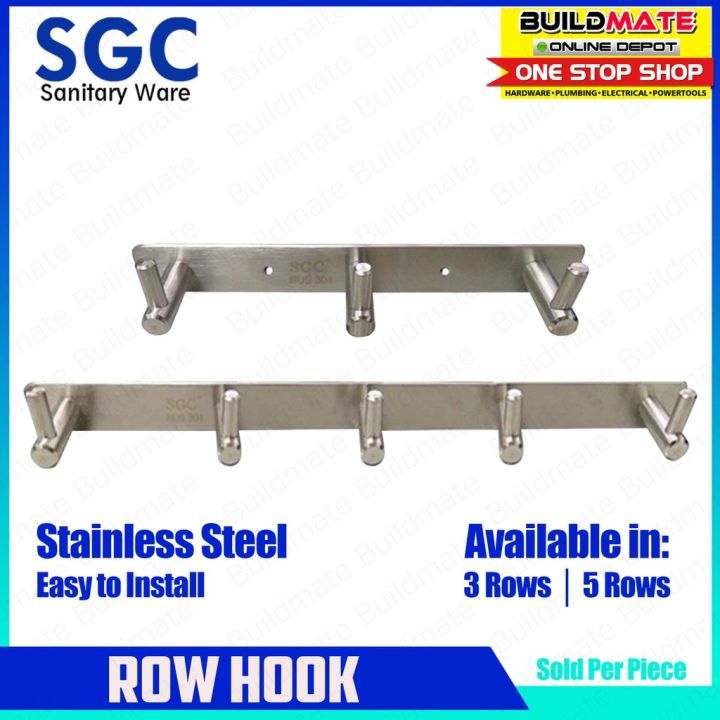 BUILDMATE S.G.C. Stainless Steel Row Hook S.G.C.-SUS304 E3/E5 | Lazada PH