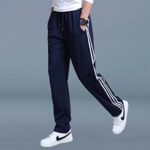 Spring Mens Fat Plus Size Sports Pants Mens Summer Guard Pants Loose Straight Sleeve Junior Casual Pants