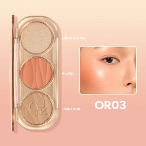Pro-Sculpt 3-in-1 3D Palette Highlighter & Contour & Blush Multi-Use