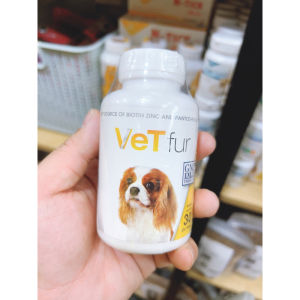 Vet Fur bổ sung Vitamin cho chó mèo nuôi con và chó mèo con đang bú sữa🐶 FREE SHIP 🐶 Bổ sung canxi cho xương và răng