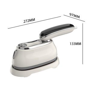 JARUSEAT Handheld Iron Steam Iron Handheld Garment Steamer Precise Temperature Control / 160ML Water Tank / Touchscreen Control / Garment Steamer + Flat Laying / Self-Cleaning
