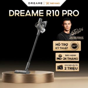 Máy Hút Bụi Cầm Tay Không Dây Dreame R10 Pro 20.000Pa 150AW | Chống Rối Tóc Lọc HEPA 4 Đầu Hút