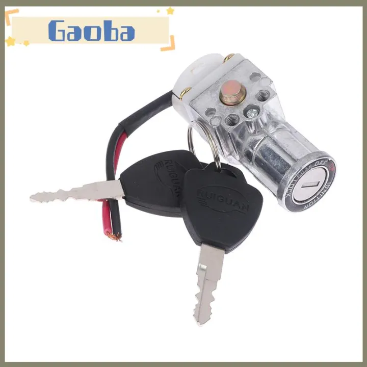 gaoba Bigger Head Type Electric Bicycle Ignition On Off Key Switch ...