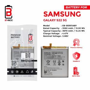 BT-ACC Baterai Batre Battery Samsung S22 5G EB-BS901ABY