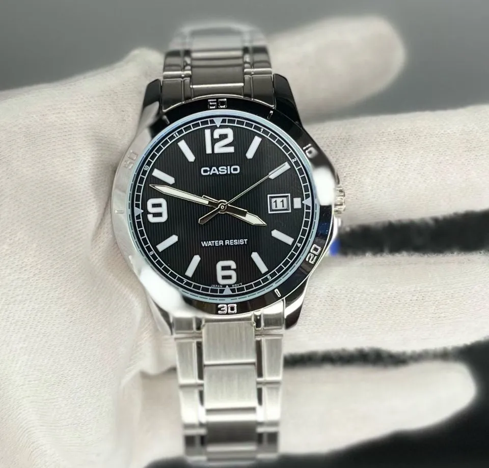 100% Original) Casio MTP-V004D-1B2 Quartz Analog Silver-Tone Stainless Steel Case & Strap Watch MTPV004D MTPV004D-1B2 MTP-V004D-1B2UDF | Lazada