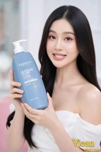 Combo Dầu Gội Xả Collagen EASYCOS 800ML Sạch Gàu Nấm Kiềm Dầu Dưỡng Ẩm và Phục Hồi Tóc Hư Tổn