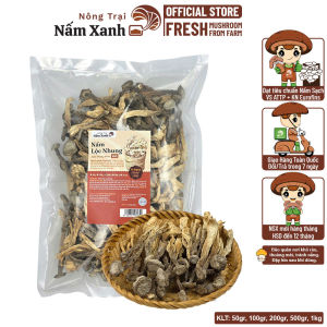 Nấm Lộc Nhung (Nấm Nhung Hươu) Khô 50gr 100gr 200gr Loại 1 Thơm Giòn Ngon - Nông Trại Nấm Xanh