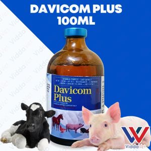 Davicom plus B-complex +Liver Extract for swine poultry livestockx Viddavet 100ml for animals