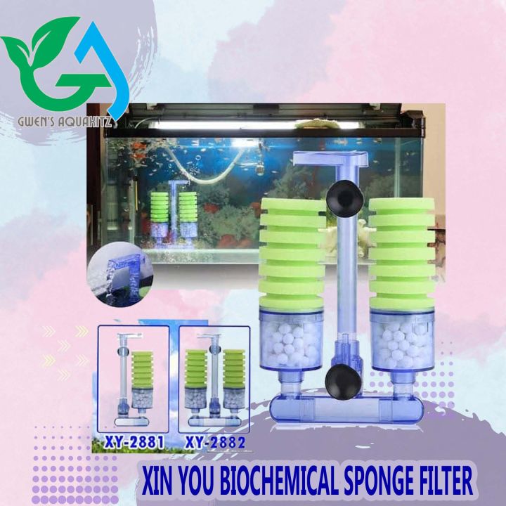 Biological Sponge Filter with Ceramic Ball [Infinity] | Lazada Philippines