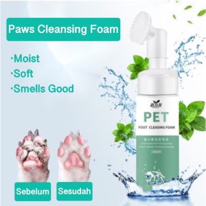 V.TOP 150ml Pembersih Telapak Kaki Anjing Kucing Paw Cleaning Foam