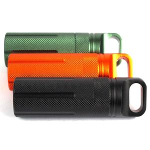 Chill Journey Capsule EDC Waterproof Seal Pill box aluminium alloy survival bottle case container