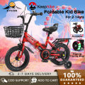 【TOP SALE+Best Sellers】Foldable Kids Bike For Kids, Children Bicycle Portable Outdoor Bike, For 2 to 9 years old 12/14/16/20 inches Auxiliary Wheels Learning Bike Kid Bike, Kids Bicycle for 2 to 8 years old Bike for Kids Learning Kids Bike. 