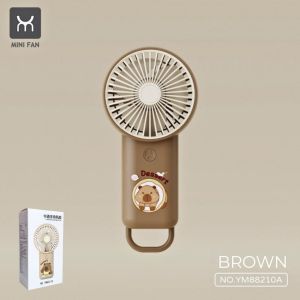 🔥IN STOCK🔥 Portable Capybara Mini Fan 3 Speed Handheld Rechargeable Lightweight Strong Wind