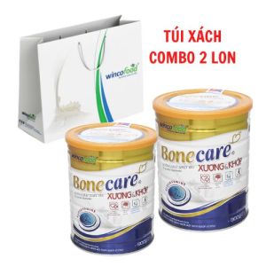 (TÚI 2 LON) Sữa bột Wincofood Bonecare dưỡng chất cho xương và khớp (850g/lon)