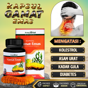 Obat Penurun Kolestrol Obat Untuk Kadar Gula Tinggi Obat Sakit Pundak Sakit Kepala Leher Pegal kaku Pundak Kaku Dan Pegal Obat Hipertensi Obat Asam Urat Obat Diabetes Dengan Herbal Alami Ekstrak Teripang Emas Asli 100% Original Dan Halal MUI