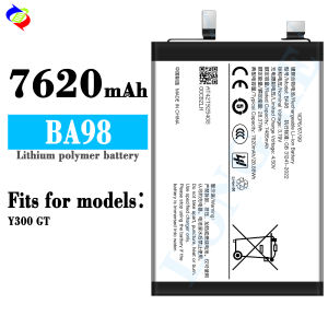 Dimi for Vivo Ba98 Mobile Phone Battery Y300 GT Battery 7620MAh