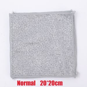 Lưới Thép Làm Sạch Ma Thuật / Khăn Lau Bếp / Vòi Nước Bồn Rửa Chén / Khăn Lau Hai Lớp Chống Dính Dầu / Loại Bỏ Rỉ Sét Thông Dụng
