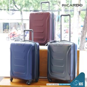 Vali xách tay RICARDO TIOGA 2.0 size 20 inch Nhựa chống va đập có cổng sạc USB