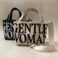 GENTLEWOMAN Mini Totebag Tote bag Kanvas Wanita Slingbag Tas Selempang Kecil GENTLE WOMAN. 