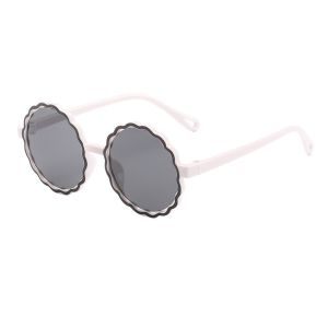 Kacamata Anak 6623 Kaca Mata Hitam Anak Model Bulat Gelombang High Quality Kids Sunglasses Kaca Mata