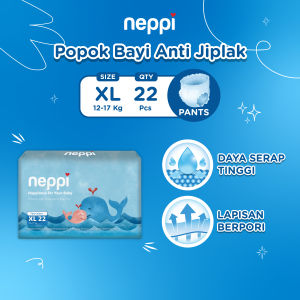 Neppi Popok Bayi Celana diapers Pants - XL22