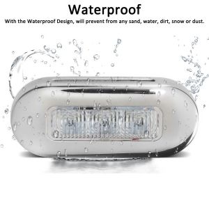 LED Boat Transom Light Stainless Steel Underwater Pontoon 12V Marine Navigation Light Waterproof Yacht Boat Accessories