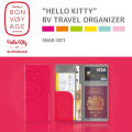 ALIFE DESIGN x HELLO KITTY Bon Voyage Travel Organizer || SNAK-001. 