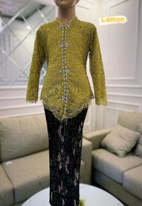 Kebaya Anak Perempuan Brokat Payet Ncim Usia 5 67 8 9 10 11 Tahun Pesta Wisuda Sekolah TK SD Modern