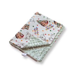 ผ้าห่มเด็ก minky dots ลายใหม่ 2023 (BLANKET7)