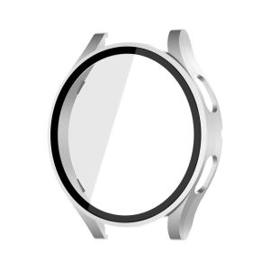 Full Coverage Protective Bumpers + Screen Protector 40mm 44mm Glass + Case For Samsung Galaxy Watch 4 5 6 Cover 44mm 40mm