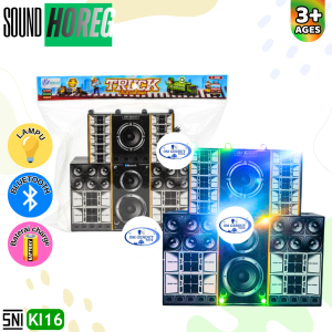 OG Mainan Sound Horeg Medium Bluetooth Baterai Charge KI16