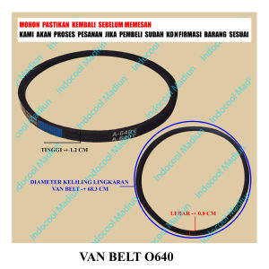FB640 LINDEN MESIN CUCI / V BELT MESIN CUCI / VAN BELT O640
