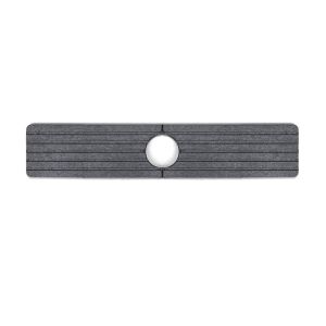 SPARAK 1Pairs Quick Dry Stone Faucet Mat Super Absorbent Diatomite Drainage Mat Durable Non-Slip Washbasin Mat for Kitchen Sink