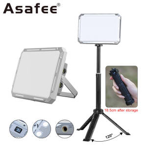 Asafee KXK-686 XPE LED 1000LM White/Yellow/Warm/Red Work Light Type-c Rechargeable Outdoor Camping Lamp Built-in 4000mAh Battery Flood Light IP44 Waterproof