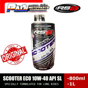 RS8 ECO Scooter Engine Oil with Gear Oil 10w-40 / 800ML & 1L
