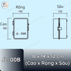 Hộp Kỹ Thuật Điện LiOA JL-00B Và JL-00C Chính Hãng (Tủ Điện Nhựa ABS Ngoài Trời Chống Nước Tủ Át Ngoài Trời)