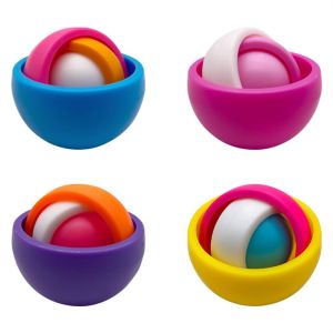 BABYBANG Hand Spinner Gyroscope Sensory Toys 3D Balls Fidget Spinners Sports Toys Flexibility Spinning Top Kids Adults