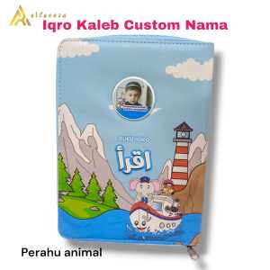 Alfareza - IQRO MILENIAL Variasi 5 Free Tulis Nama Dan Foto Dilengkapi QR CODE / IQRO KALEB RESLETING FULLCOLOUR KODE QR