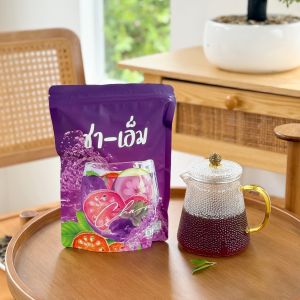 (เซตทดลอง) ส่งฟรี ชาเอ็ม ชาสมุนไพร ซองสีม่วง