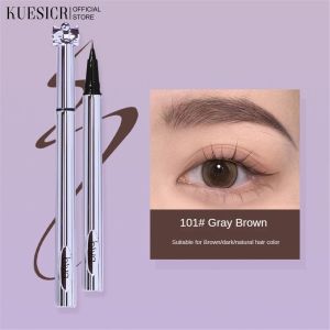【Delivery 2-3 days】KUESICR BIYA Liquid Eyebrow Pencil 0.01MM Soft Brush Line Smooth Waterproof Long-lasting Natural Eyebrow Pencil