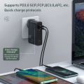 Củ sạc nhanh kiêm pin sạc dự phòng 45W Baseus GaN Power Station 2in1 10000mAh. 