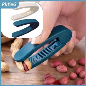 PkYeG Đậu phộng kẹp đậu phộng Miệng gag badam vỏ công cụ mở Peeler đậu phộng công cụ bóc vỏ đậu phộng đa chức năng