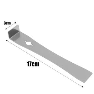 3 in 1 Stainless Steel Flat Head Pry Bar Multifunction Woodworking Scraper Lever Wooden Board Dismantling Spatula Nail Lift Tool